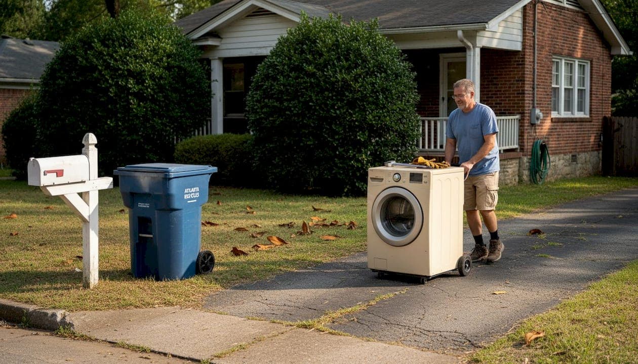 Step-by-step appliance disposal for Atlanta & Marietta